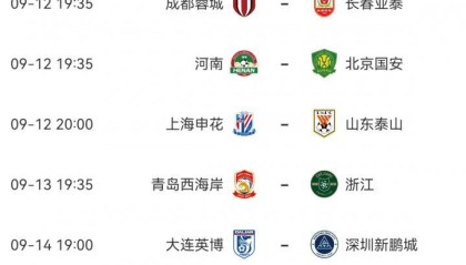 kaiyun-榜首易主or分差拉大？中超前四今天全部出战，第1到第4只差2分